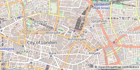 Map of London, Hampshire