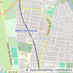 Map of Newcastle Upon Tyne