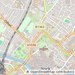 Map of North Yorkshire