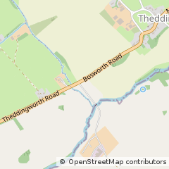 Map of Lutterworth, Leicestershire