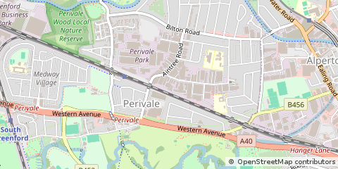 Map of Greenford