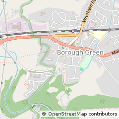 Map of Sevenoaks, Kent
