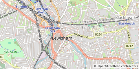 Map of London, Essex