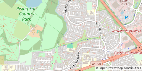 Map of Wallsend