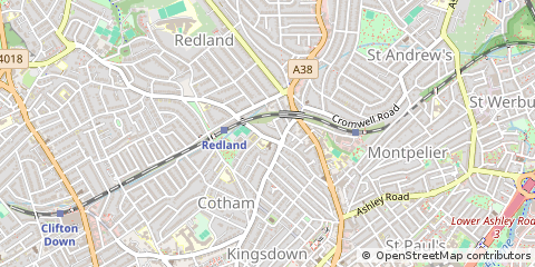 Map of Bristol