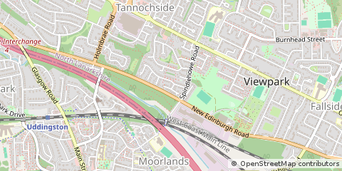 Map of Glasgow