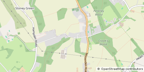 Map of Prestwood, Bucks