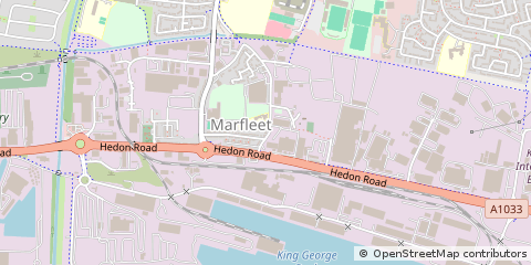 Map of Hull