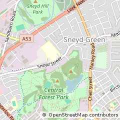 Map of Stoke-on-Trent