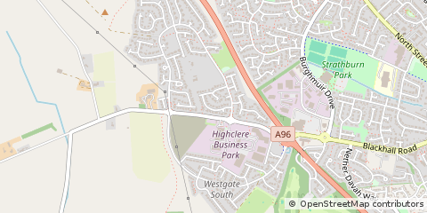 Map of Inverurie