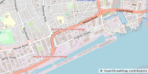 Map of Hull
