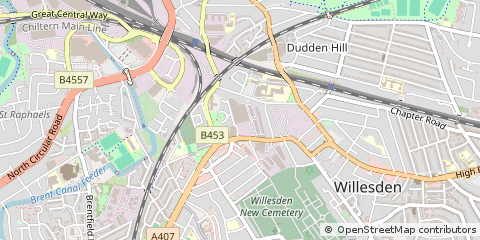 Map of London, Greater London