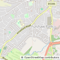 Map of Wilmslow, Cheshire