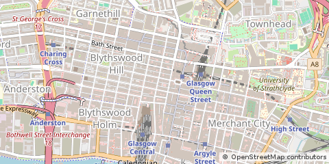 Map of Glasgow