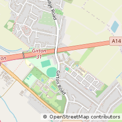 Map of Cambridge, Cambridgeshire