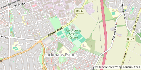 Map of Hertfordshire