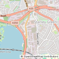Map of Poole, Dorset