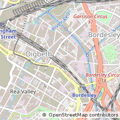 Map of Burton Upon Trent, Staffordshire
