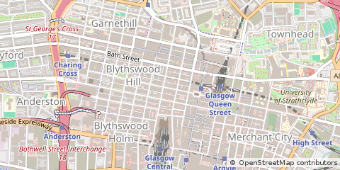 Map of Glasgow