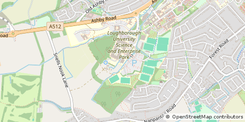 Map of Loughborough