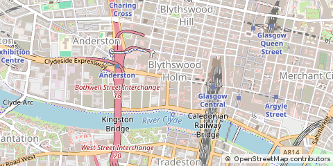 Map of Glasgow