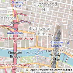 Map of Glasgow