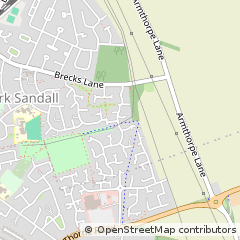 Map of Doncaster, South Yorkshire