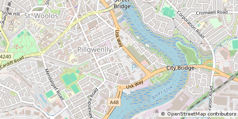 Map of Newport