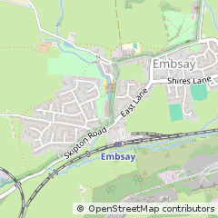 Map of Skipton, North Yorkshire