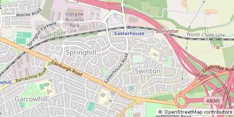 Map of Glasgow