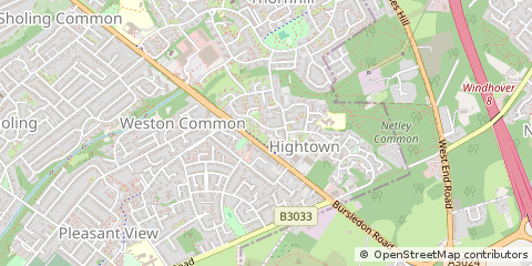Map of Southampton