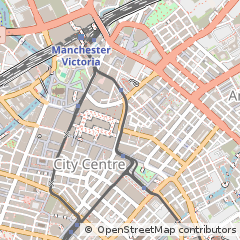 Map of Manchester