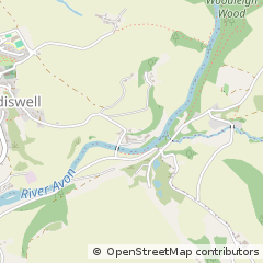 Map of Kingsbridge, Devon