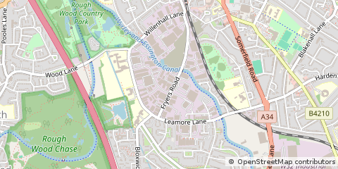 Map of Walsall