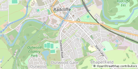 Map of Manchester