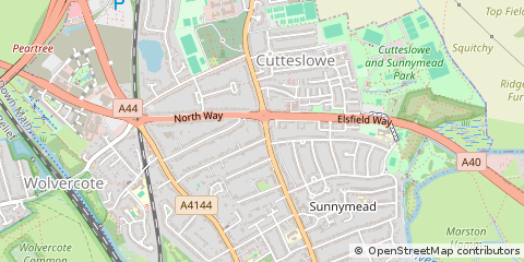 Map of Oxford