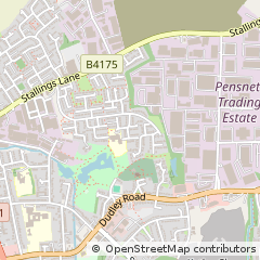 Map of Kingswinford, West Midlands