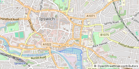 Map of Ipswich