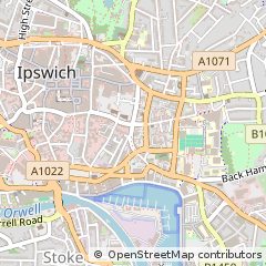 Map of Ipswich