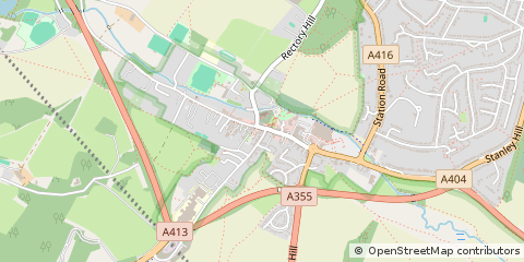 Map of OLD Amersham, Buckinghamshire