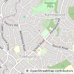 Map of Reading, Berkshire