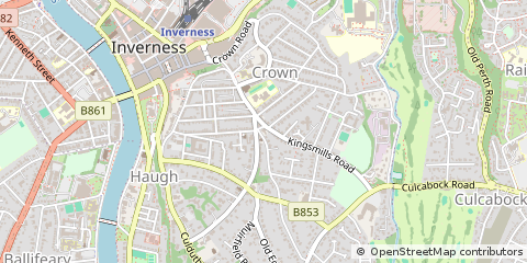 Map of Inverness