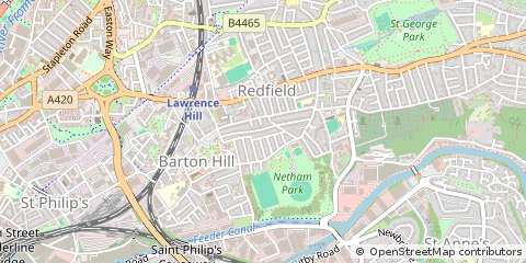 Map of Bristol