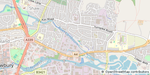 Map of Newbury