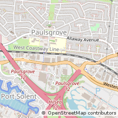 Map of Portsmouth, Hampshire