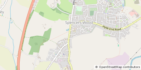 Map of Reading, Berkshire