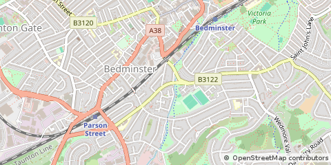 Map of Bristol, Avon
