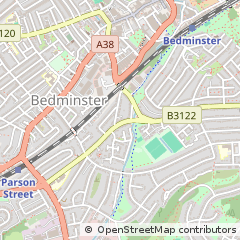 Map of Bristol, Avon