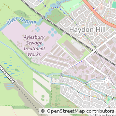 Map of Aylesbury, Buckinghamshire
