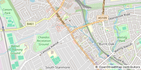 Map of Edgware